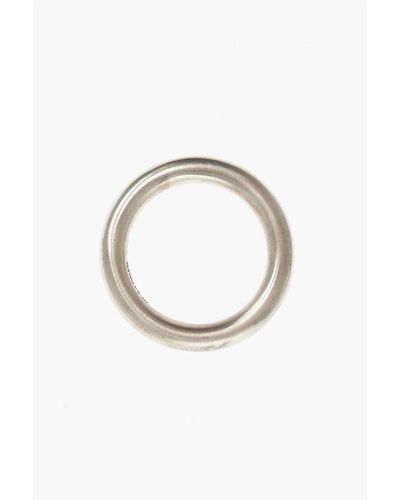 Jil Sander Solid Ring - Metallic