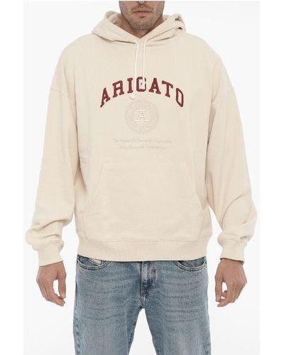 Axel Arigato Cotton University Hoodie With Maxi Embroidery - Multicolour
