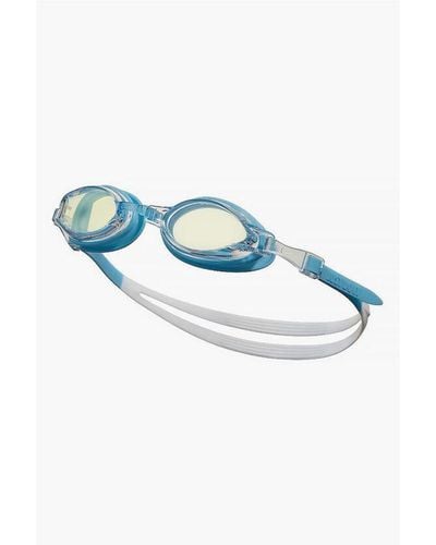 Nike Swim Mirrored Coating Chrome Pool Goggles - Blue