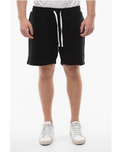 DIESEL Cotton P-Stelt Shorts With 3 Pockets - Black