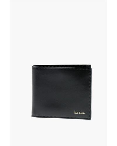 Paul Smith Leather Lady Bifold Wallet - Black