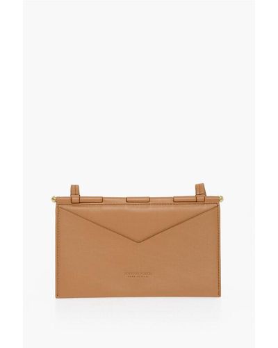 Bottega Veneta Nappa Light Mini Bag With Shoulder Strap - Brown