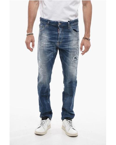 DSquared² Cool Guy Denims With Distressed Detail - Blue
