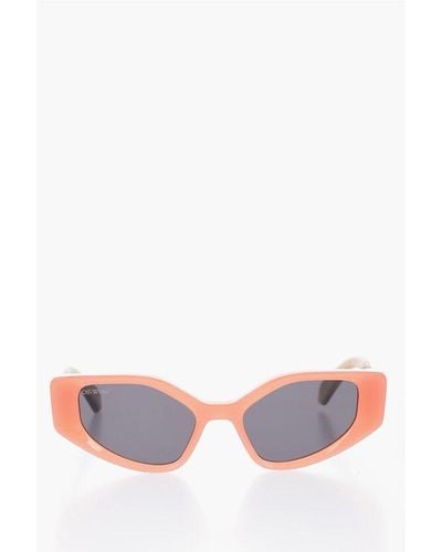 Off-White c/o Virgil Abloh Two-Tone Memphis Squared Sunglasses - Multicolour