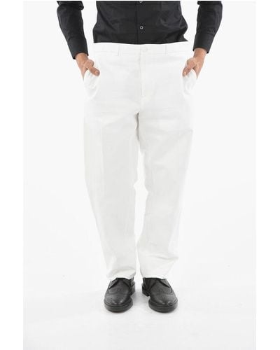 Dior Chino Cotton Trousers - White