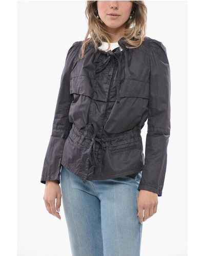 Isabel Marant Utility Nancy Jacket With Drawstring - Black