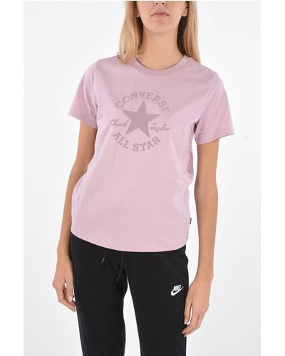 Converse All Star Printed T-Shirt - Pink
