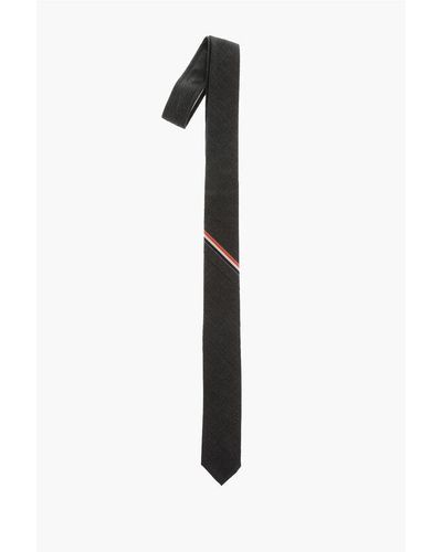 Thom Browne Wool Tie - Black