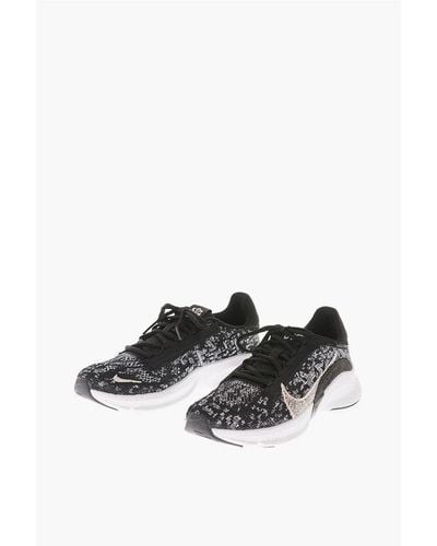 Nike Two Tone Fabric Superrep Go 3 Low-Top Trainers - Black