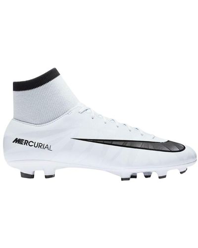Nike Mercurial Victory 6 Cr7 Df Fg Soccer Cleat - White