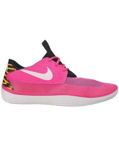 Pink Nike Slip-on shoes for Men | Lyst