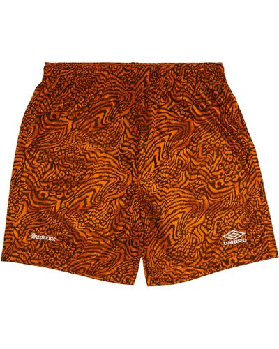 Brown and Orange Shorts for Men | Lyst
