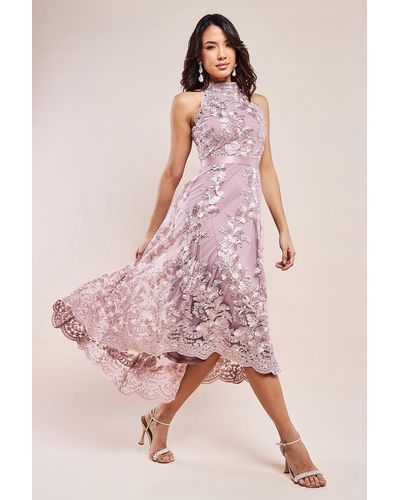 Pink Cocktail and party dresses for Women | Lyst