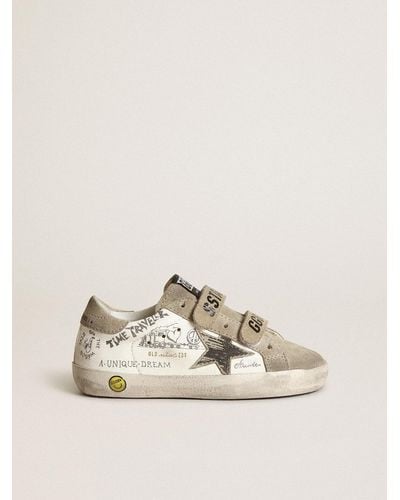 Golden Goose Young Old School - Natural