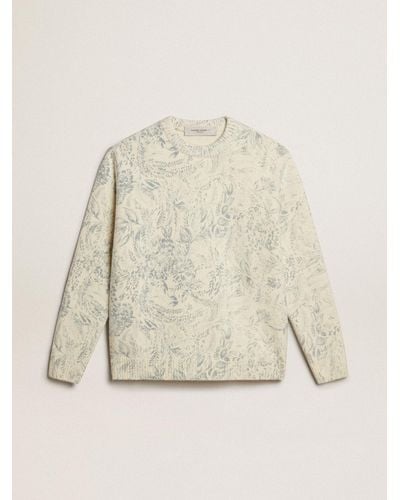 Golden Goose ’S Round-Neck Sweater - Natural