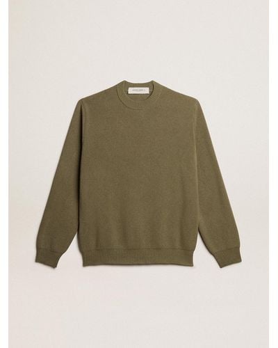 Golden Goose ’S Round-Neck Sweater - Green