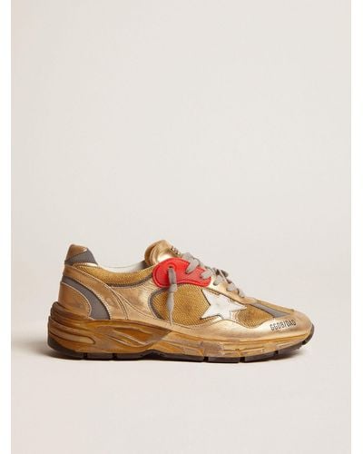 Golden Goose Dad-Star With Distressed Finish - Multicolor