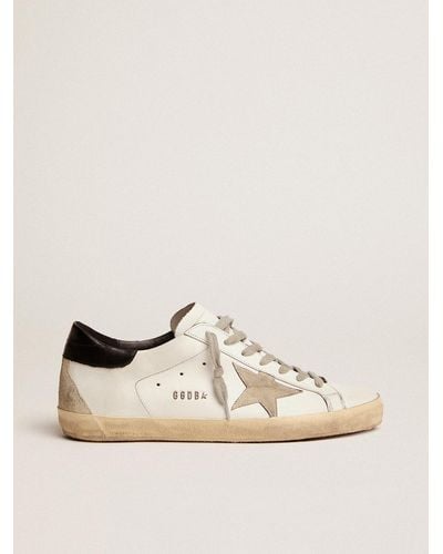 Golden Goose Super-Star With Heel Tab And Metal Stud Lettering - Multicolor
