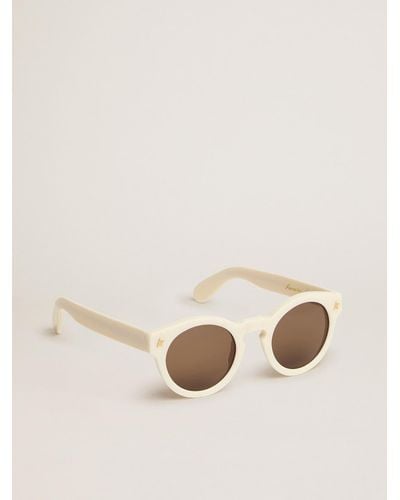 Golden Goose Sunglasses Panthos Model With Frame And Details - Multicolor
