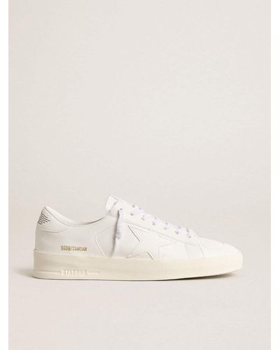 Golden Goose ’S Bio-Based Stardan With Star And Heel Tab - Natural