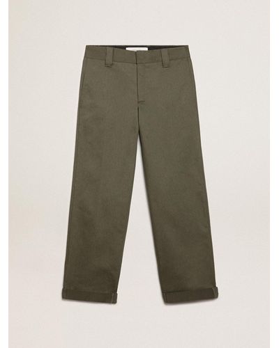 Golden Goose Military- Golden Collection Chinos - Black