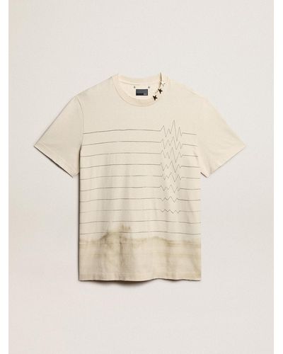 Golden Goose Exclusive Haus Of Dreamers ’S T-Shirt - Natural