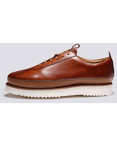 Grenson Trainer 1 Welted Trainers - Brown