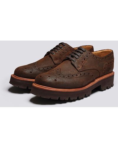 Grenson Archie Brogues - Brown