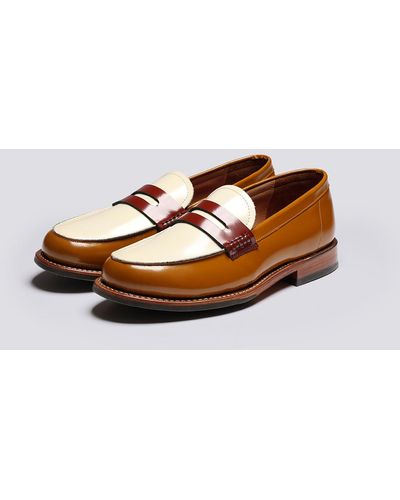 Grenson sale moccasin shoes