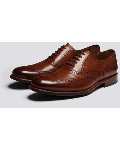 Grenson Dylan Brogues - Brown