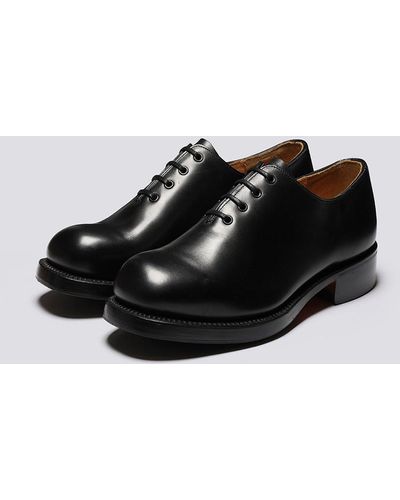 Grenson Fairfax Wholecut Shoes - Black