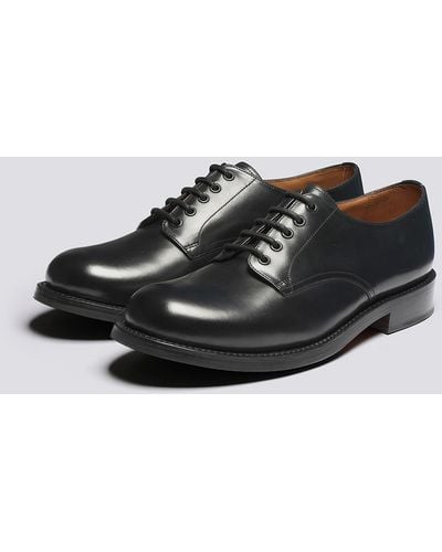 Grenson Darryl Derby Shoes - Black