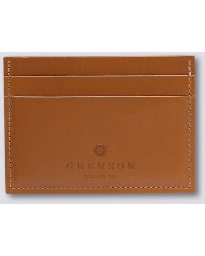 Grenson Card Holder - Brown