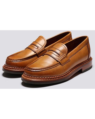 Grenson Rae Loafers - Brown