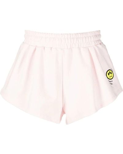 Barrow Shorts con mini logo - Rosa