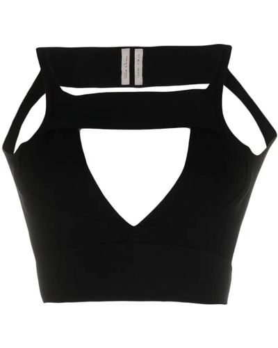 Rick Owens Top con cut-out - Nero