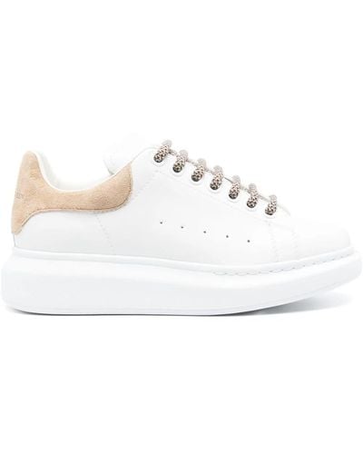Alexander McQueen Alexander Mc Queen White e Clay Oversize Sneaker - Bianco