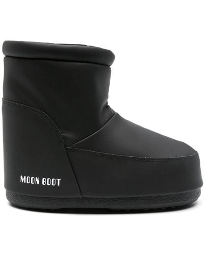 Moon Boot Icon low in gomma - Nero