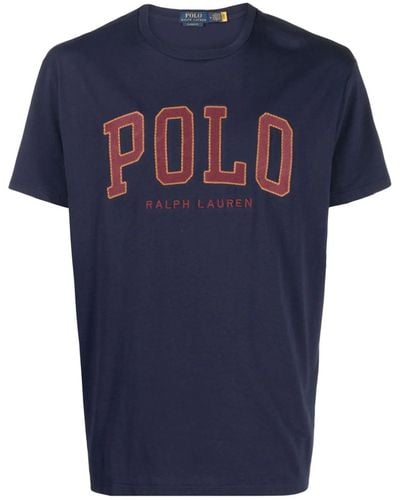 Polo Ralph Lauren T-shirt con logo - Blu