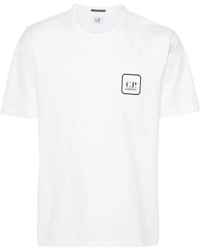 C.P. Company T-shirt Metropolis Series - Bianco