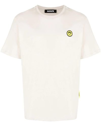 Barrow T-shirt con logo - Bianco