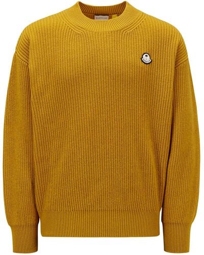 Moncler Genius Wool Jumper - Yellow