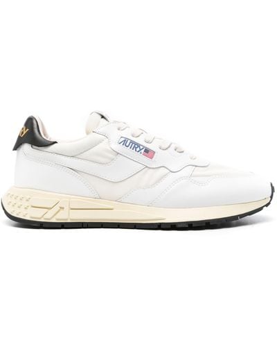 Autry Sneakers reelwind bianco in canvas