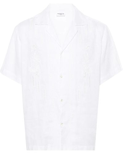 P.A.R.O.S.H. Camicia con ricamo - Bianco