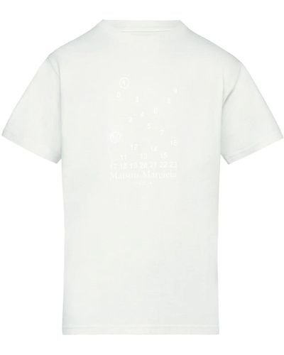 Maison Margiela Logo Cotton T-shirt - White