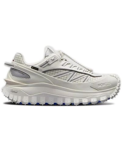 Moncler Trailgrip Low Top Sneakers - Bianco