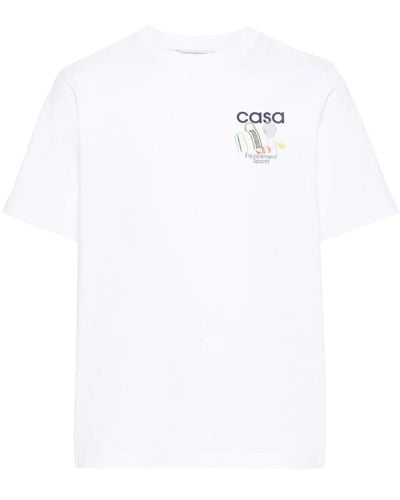 Casablancabrand T-shirt Equipement Sportif - Bianco