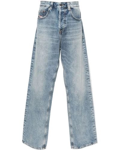 DIESEL Straight jeans 2001 d-macro 09h57 - Blu