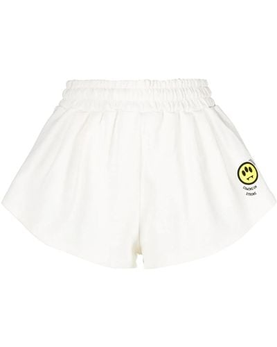Barrow Shorts con mini logo - Bianco