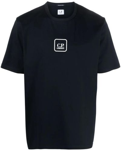 C.P. Company T-shirt con stampa grafica - Blu